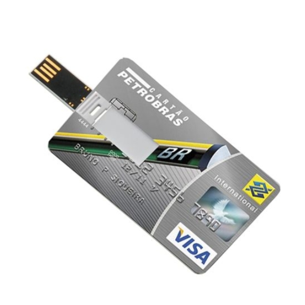 Pen Card 8GB Capacidade Personalizado -PC8GB