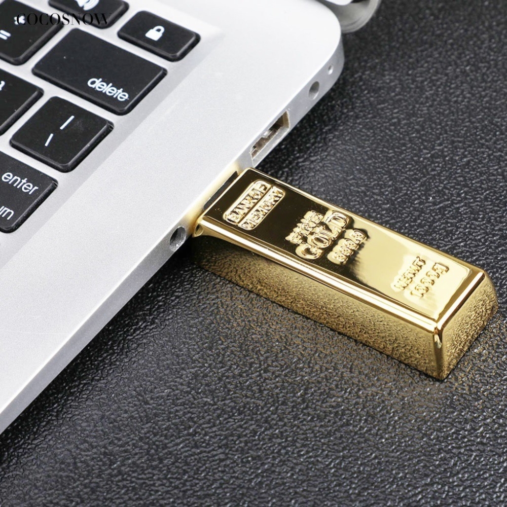 Pen drive Barra de Ouro capacidade 32GB -BUPD12